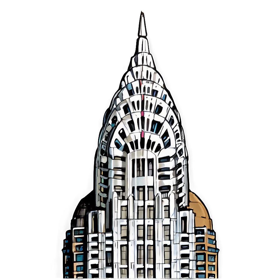 Chrysler Building In Autumn Png Acm89 PNG