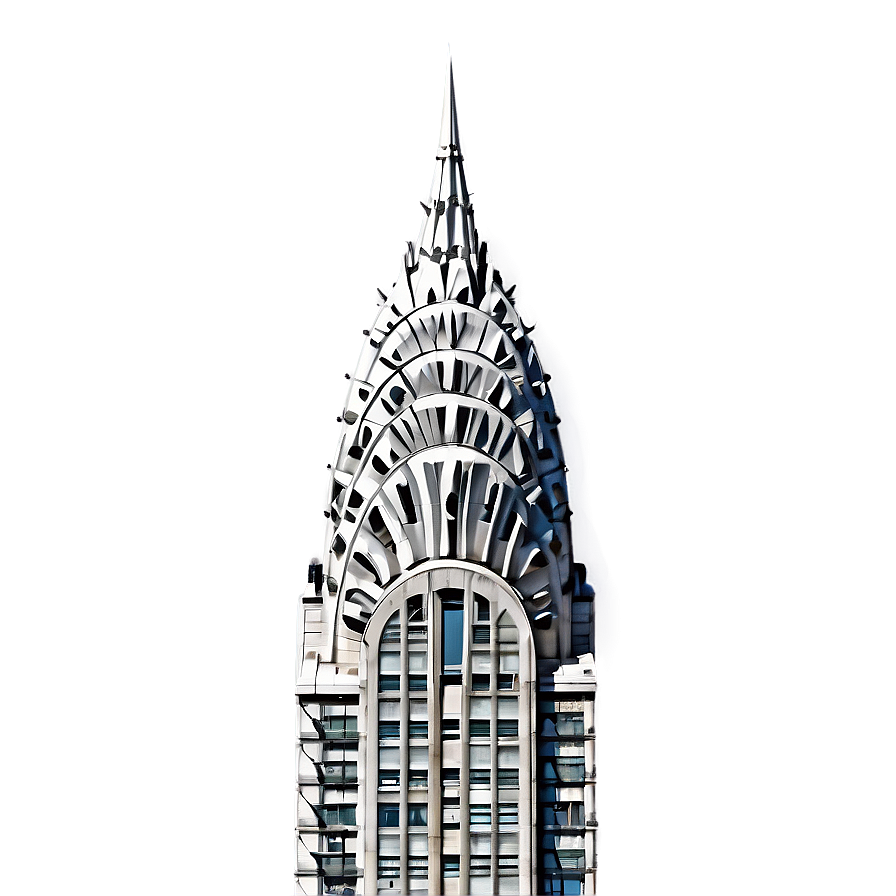 Chrysler Building Rooftop View Png Obt70 PNG