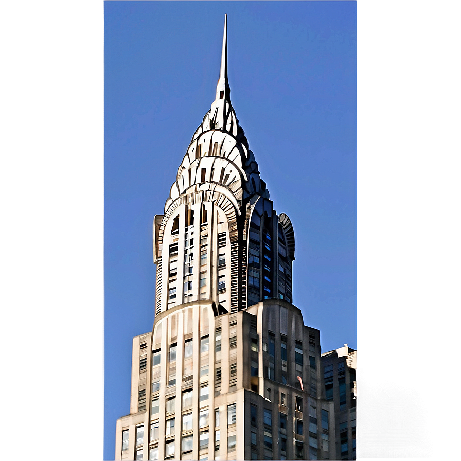 Chrysler Building Unique Angle Png Ojd PNG