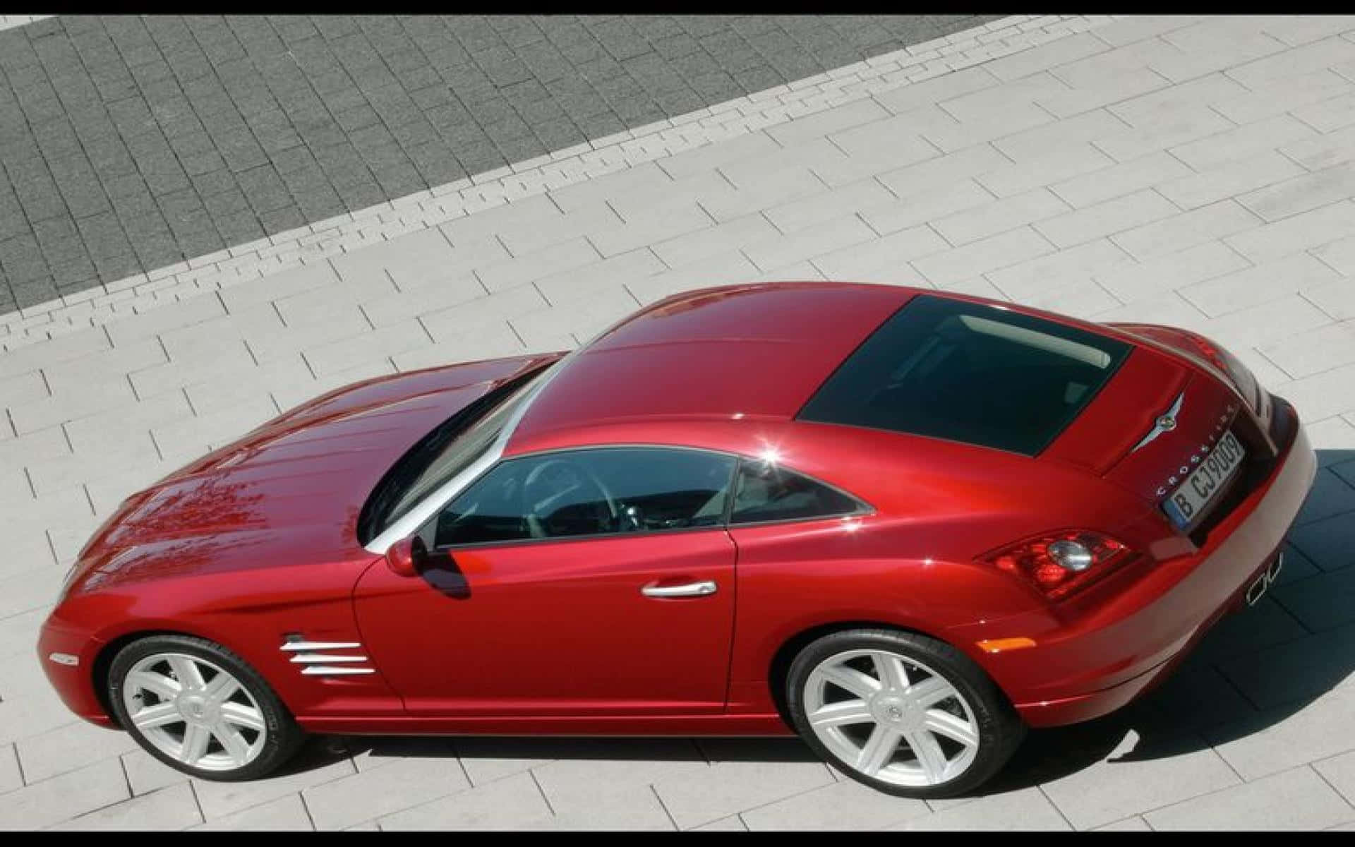 Chrysler Crossfire - A Stylish Roadster in Action Wallpaper