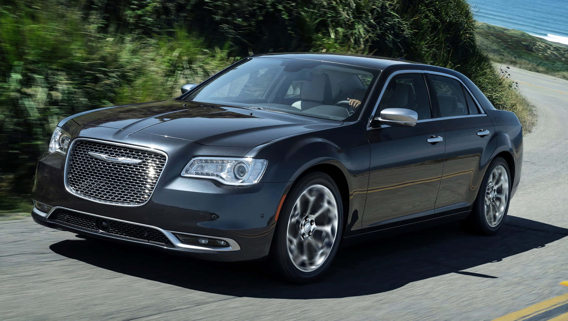 Chryslerpacifica: Kör Framtidens Stiliga Komfort Och Säkerhet.