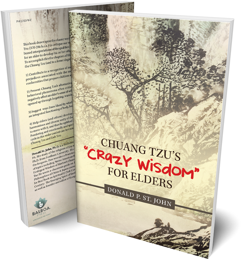 Chuang Tzus Crazy Wisdom Book Cover PNG