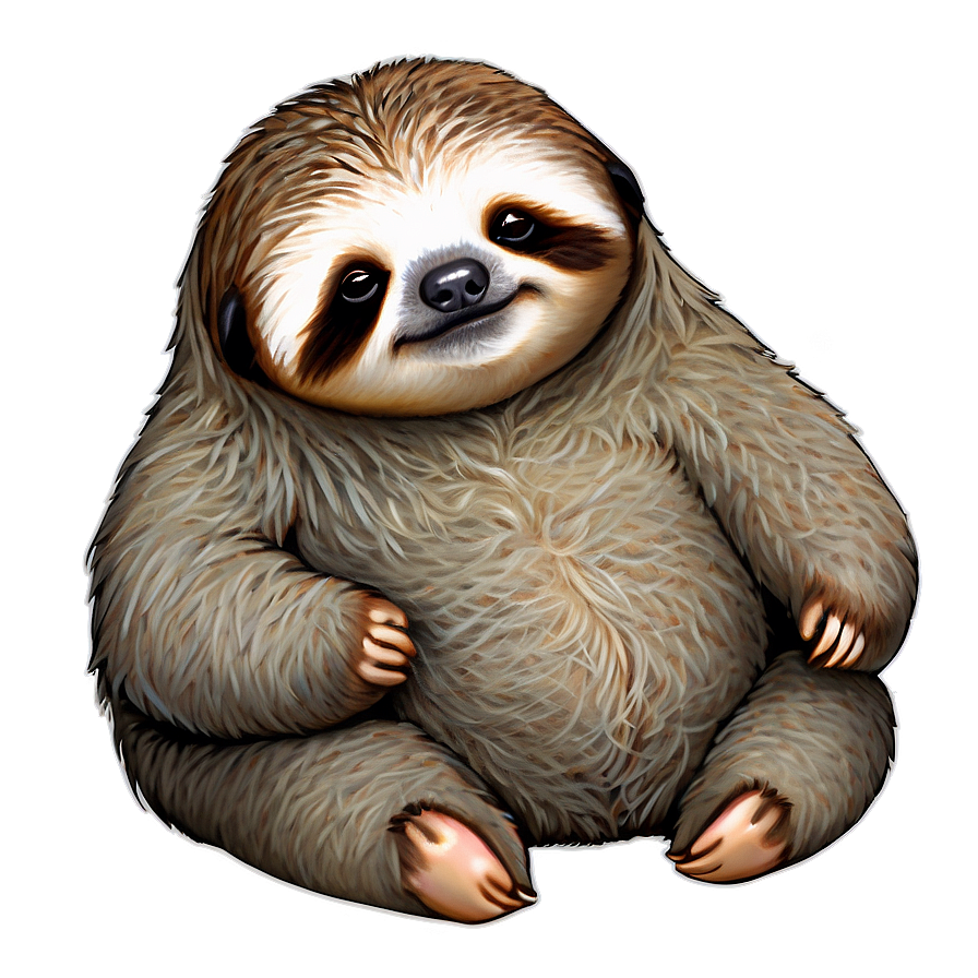 Chubby Sloth Png Ros86 PNG