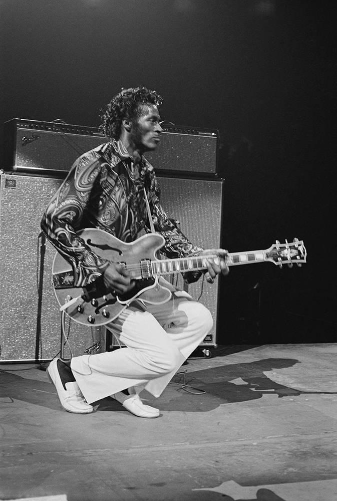 Chuck Berry Madison Square Garden Background