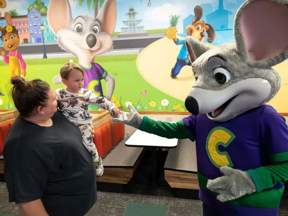 "Enjoy all the fun that Chuck E. Cheese has to offer!"