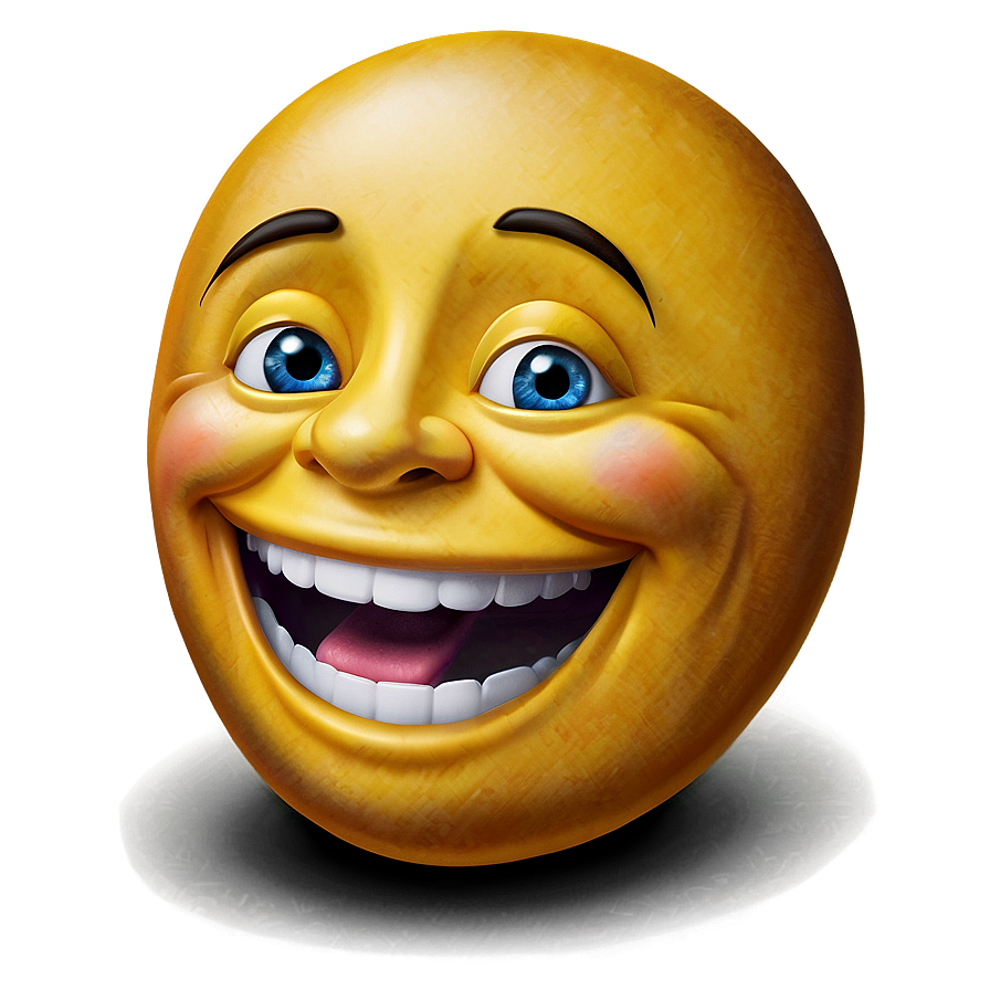 Chuckling Grin Emoji Png Scy85 PNG