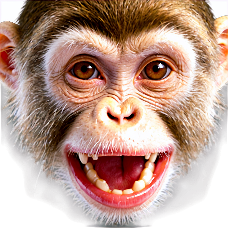 Chuckling Monkey Png 05062024 PNG