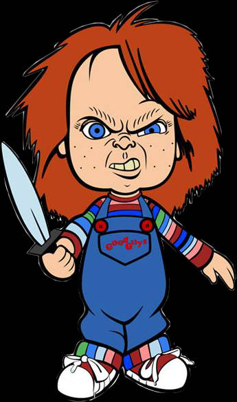 Chucky Bad Guy Digital Art Background