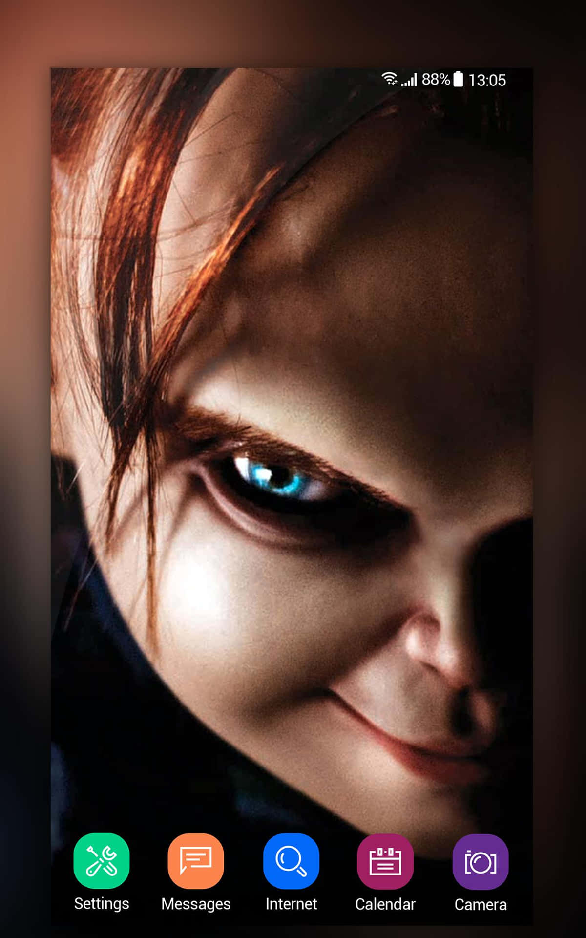 "This Chucky Doll Is Ready To Play!" Wallpaper