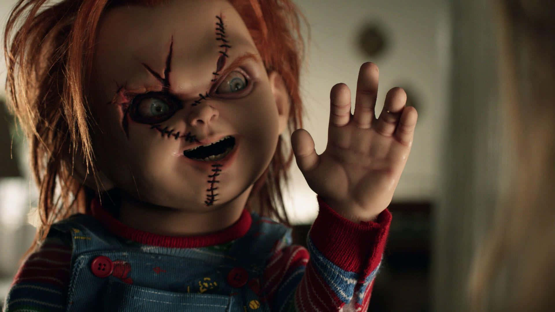 Why So Scary? Chucky Doll Terrorizes Wallpaper