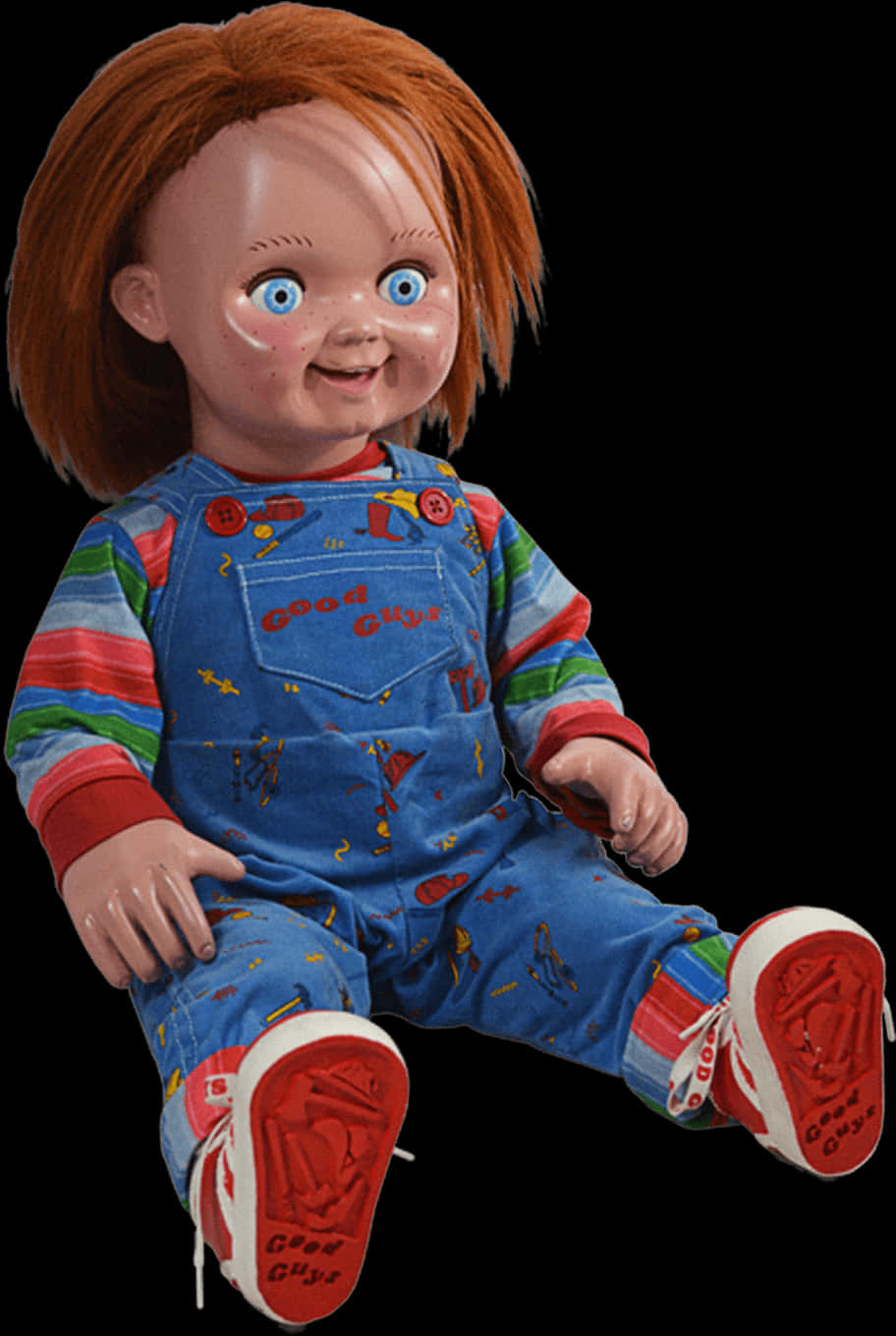 Chucky Doll Portrait PNG