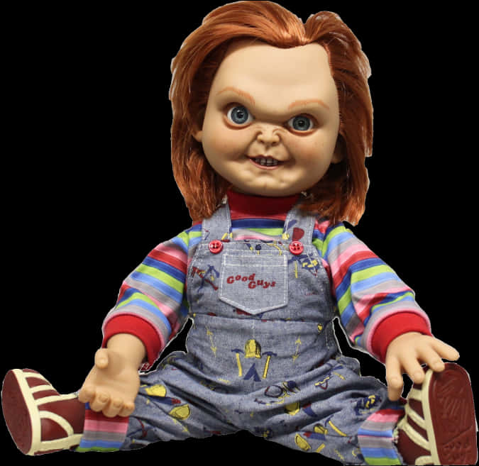 Chucky Doll Portrait PNG