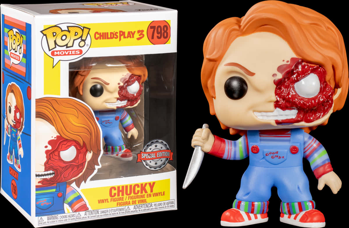 Chucky Funko Pop Special Edition PNG
