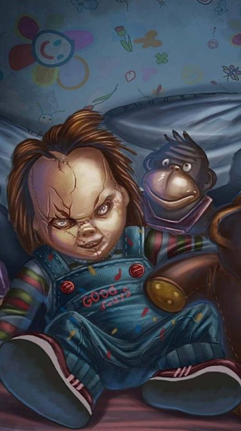 Chucky Horror Phone Background