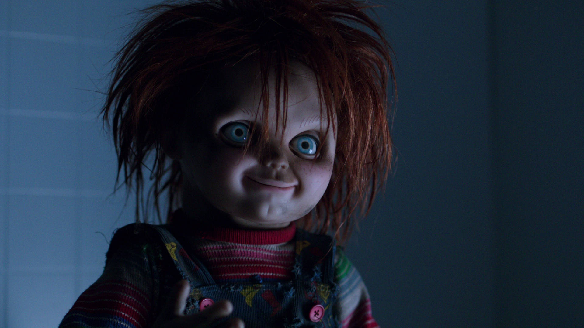 Chucky With Messy Red Hair Background