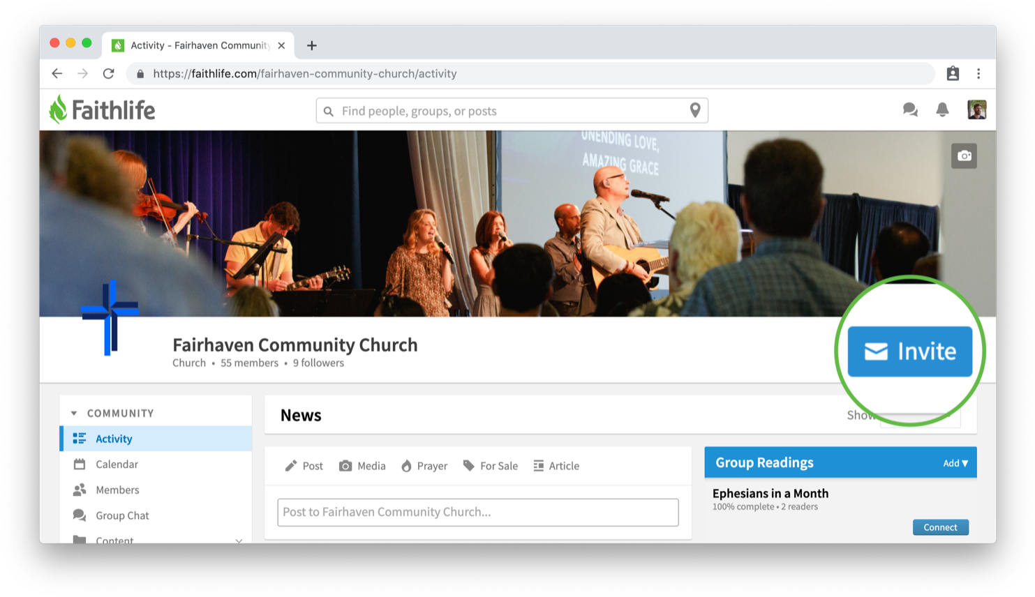 download-church-community-invite-button-wallpapers