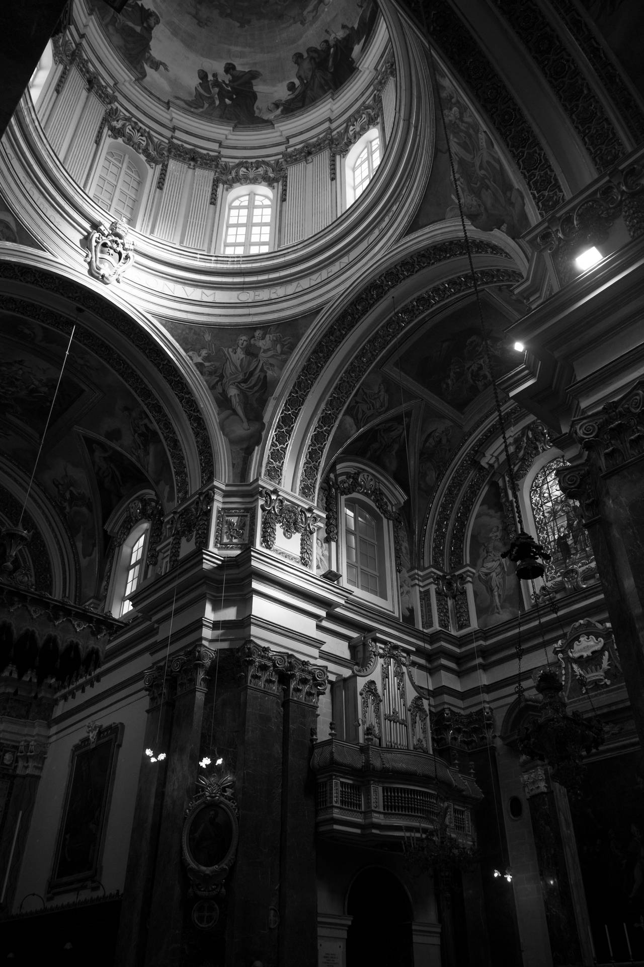 Church Interior In Malta