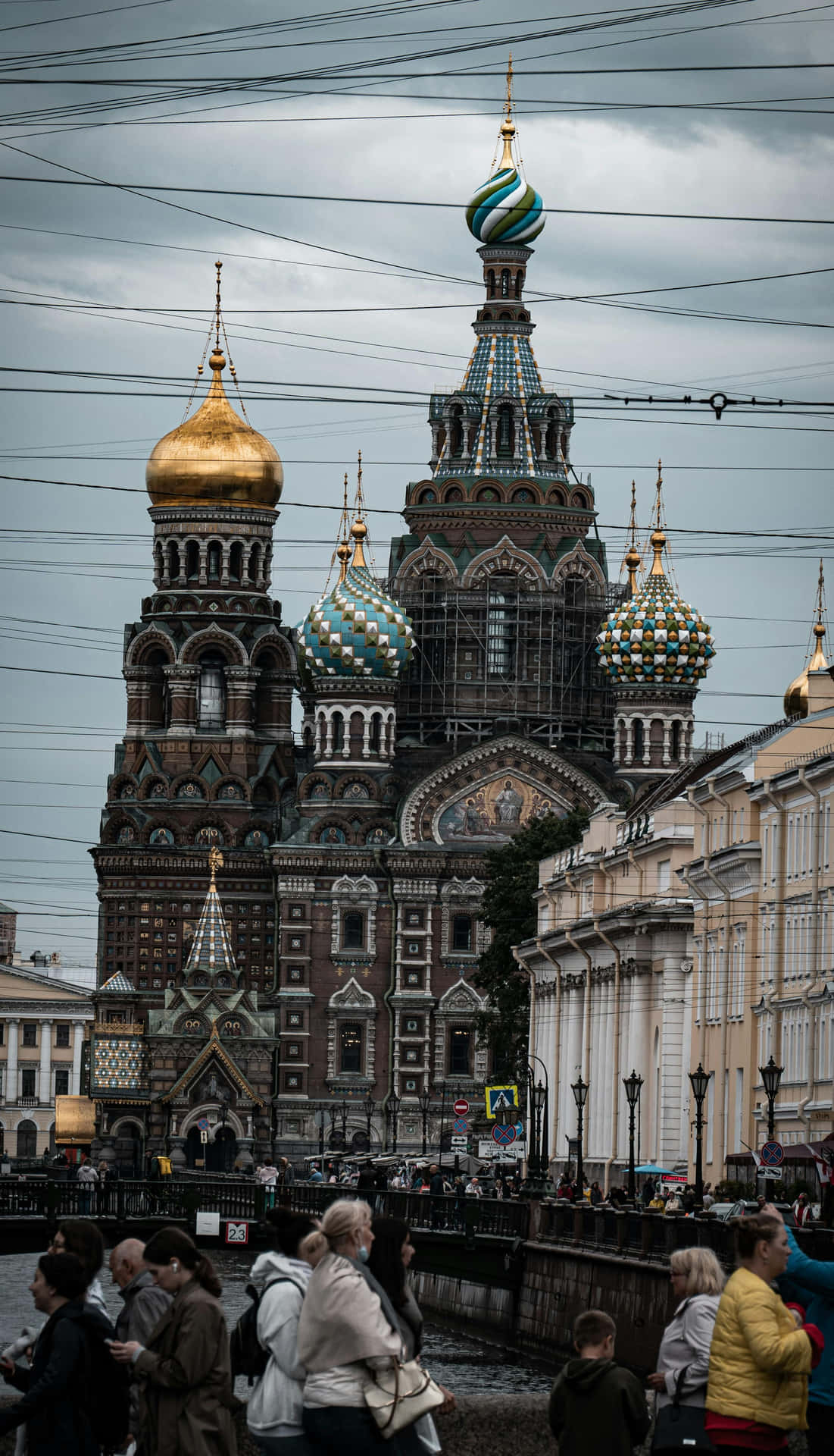 Churchofthe Savioron Spilled Blood St Petersburg Wallpaper