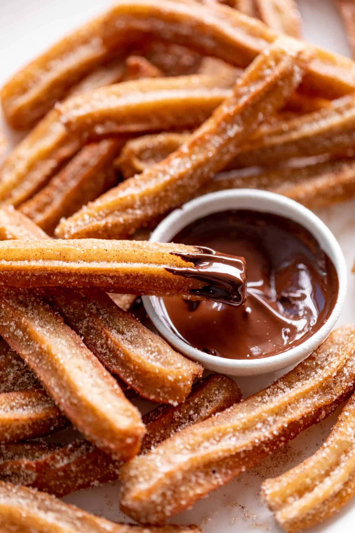 Caption: Delicious Churros - The Sweet-Side of Mexican Cuisine Wallpaper
