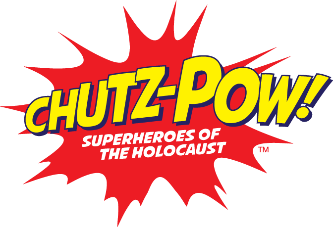 Chutz Pow Superheroes Graphic PNG