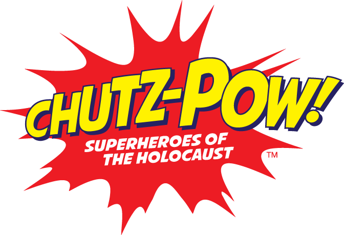 Chutz Pow Superheroes Logo PNG