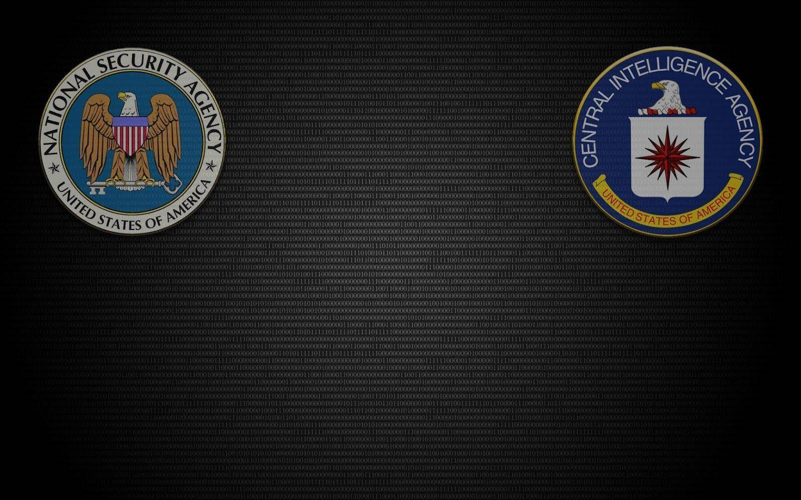 Cia Logo And National Security Agency Wallpaper