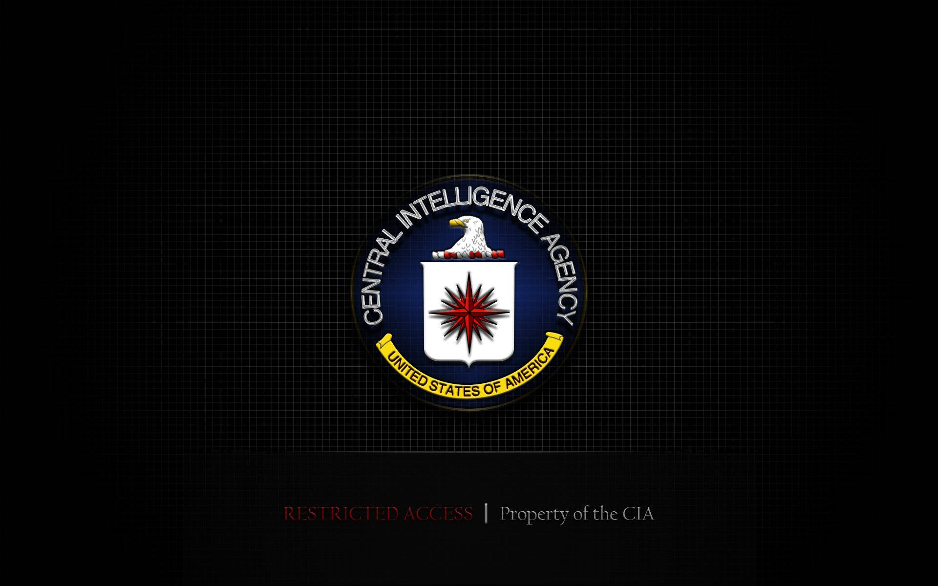 Cia Logo Restricted Access Wallpaper