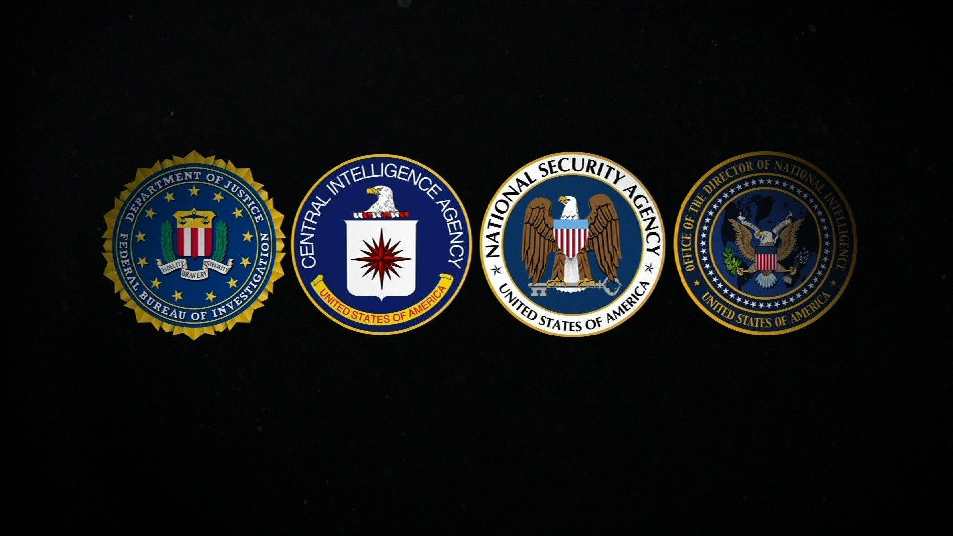 Cia Logo With Different Government Seal Wallpaper