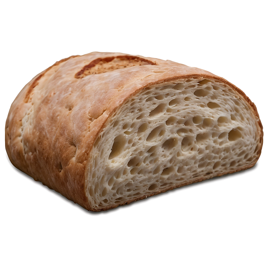 Ciabatta Bread Slice Png 06132024 PNG