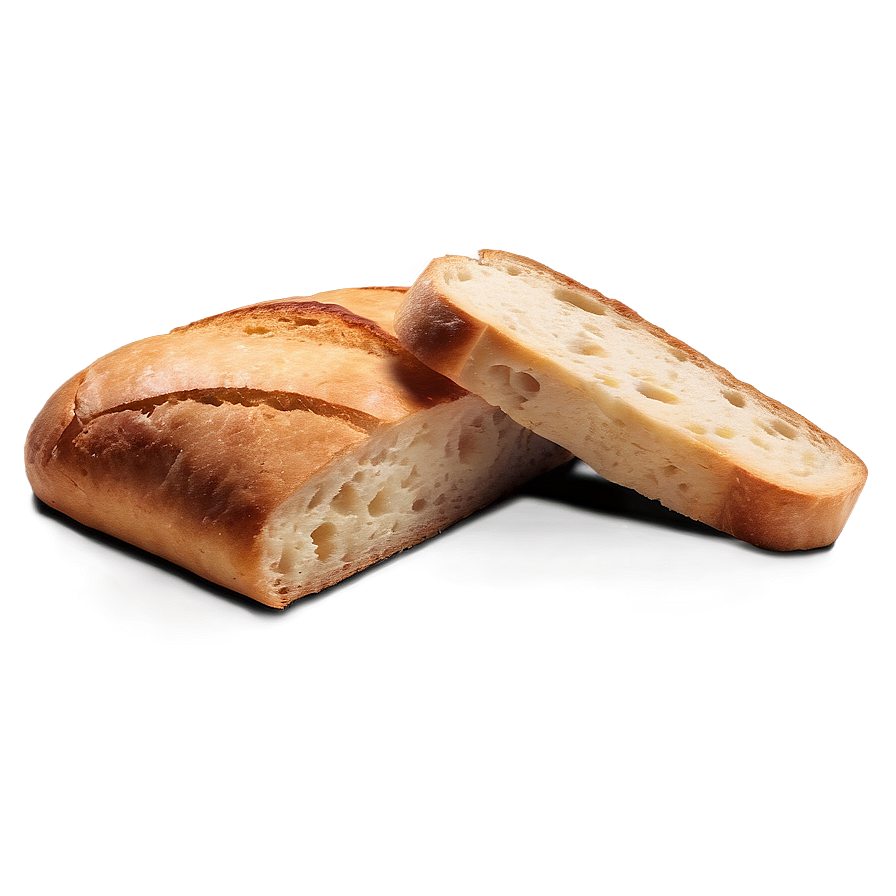 Ciabatta Bread Slice Png 06132024 PNG