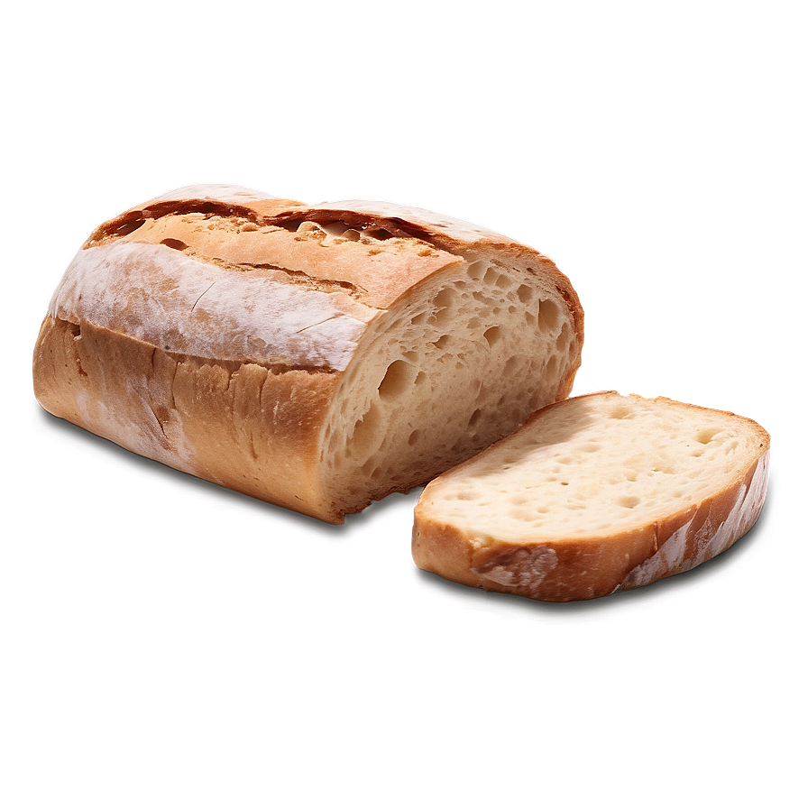 Ciabatta Bread Slice Png 53 PNG