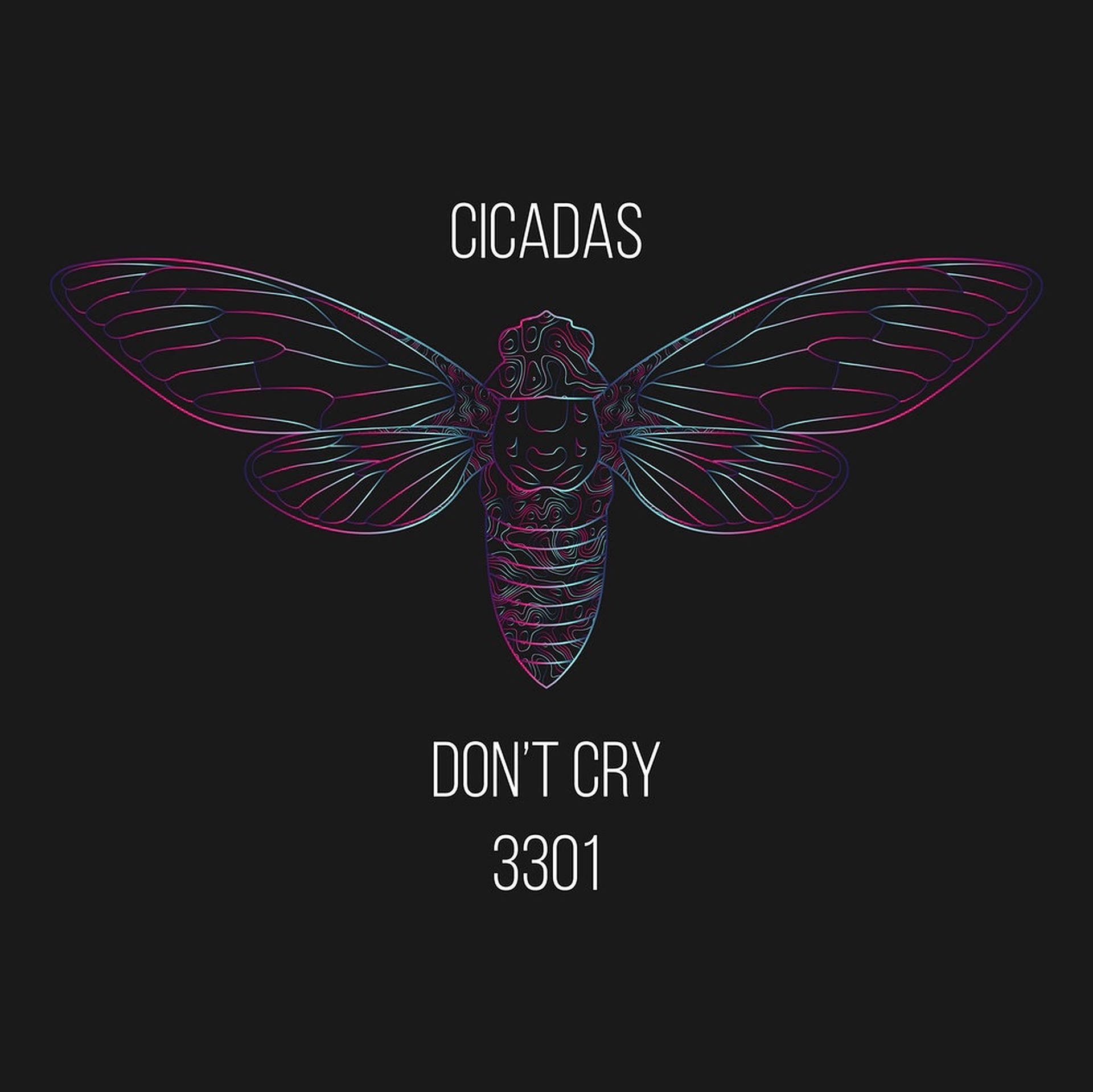 Cicada 3301 Don't Cry Wallpaper