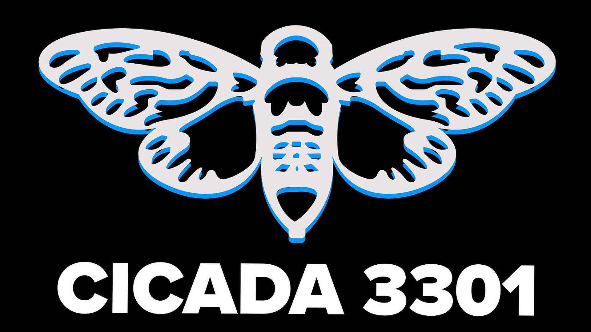 Cicada3301 Arte Neon. Papel de Parede