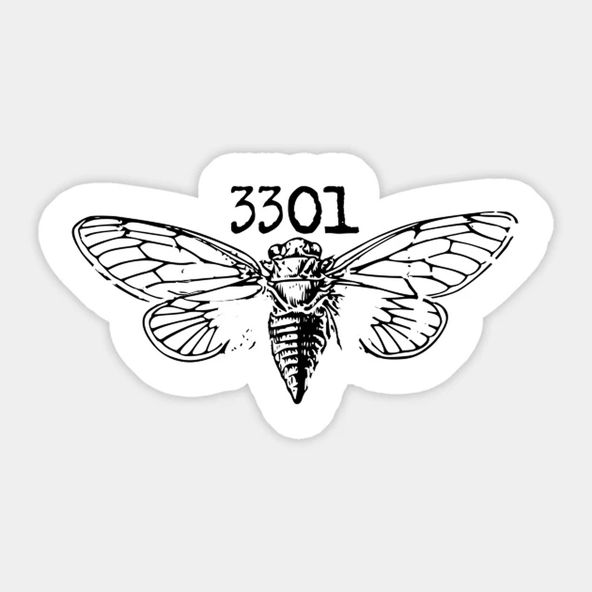 Mysterious Cicada 3301 Logo Wallpaper
