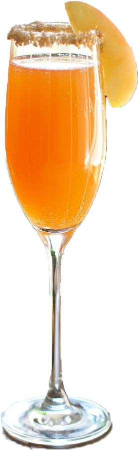 Cider Cocktailin Elegant Glass PNG