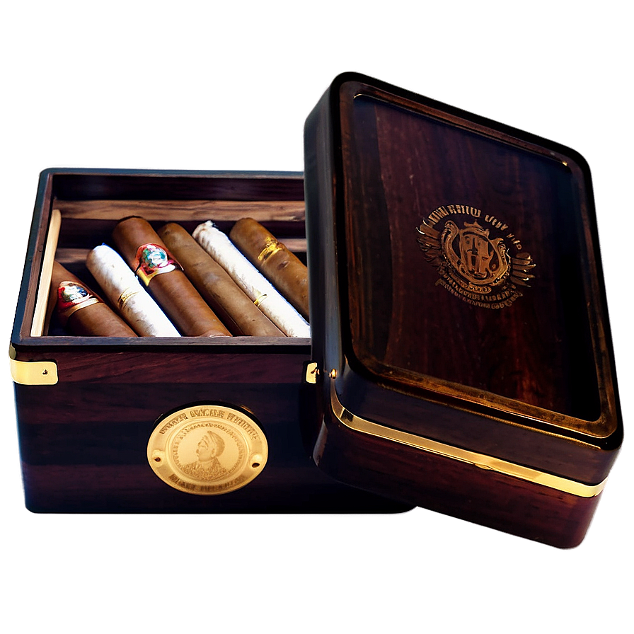 Cigar Humidor Png 05242024 PNG