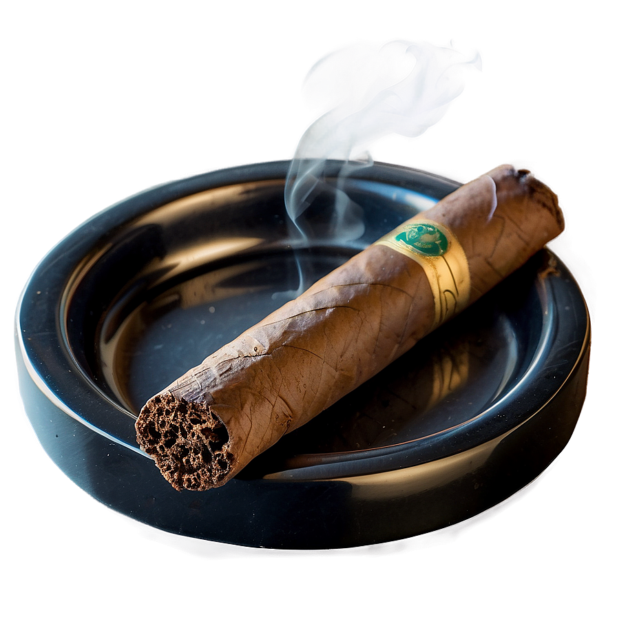 Download Cigar On Ashtray Png Mds18