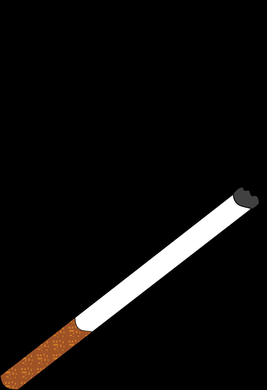 Cigarette Graphic Art PNG