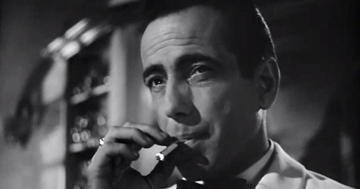 Cigarettehumphrey Bogart (swedish Translation In Context Of Computer/mobile Wallpaper): Cigaretten Humphrey Bogart. Wallpaper