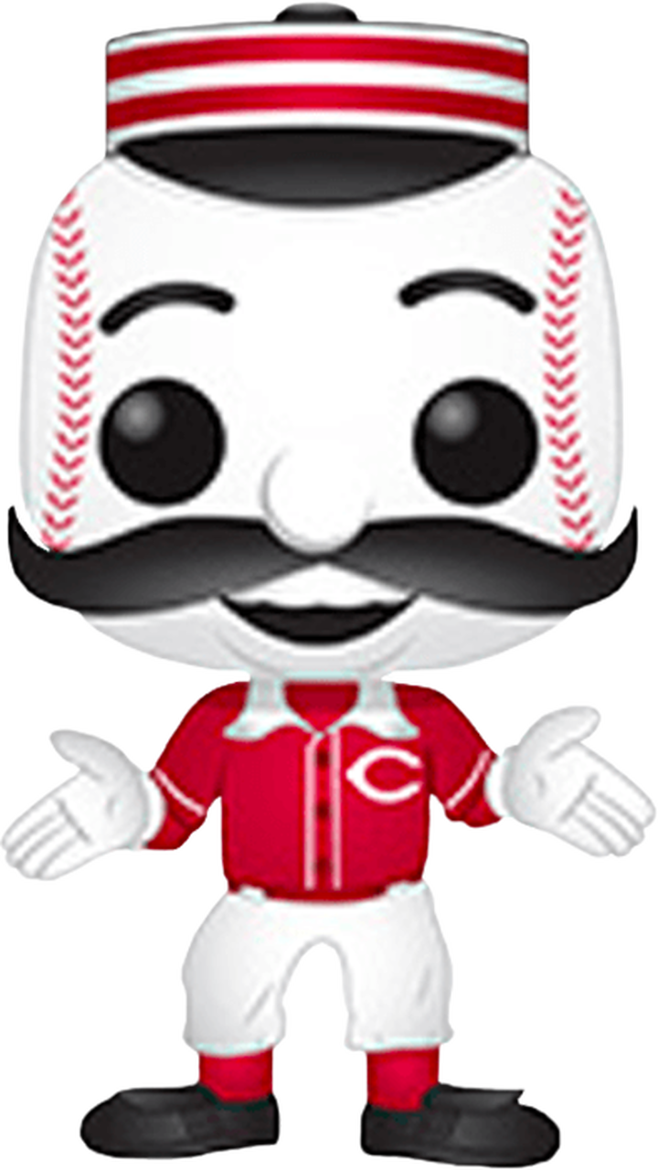 Cincinnati Reds Mascot Figurine PNG