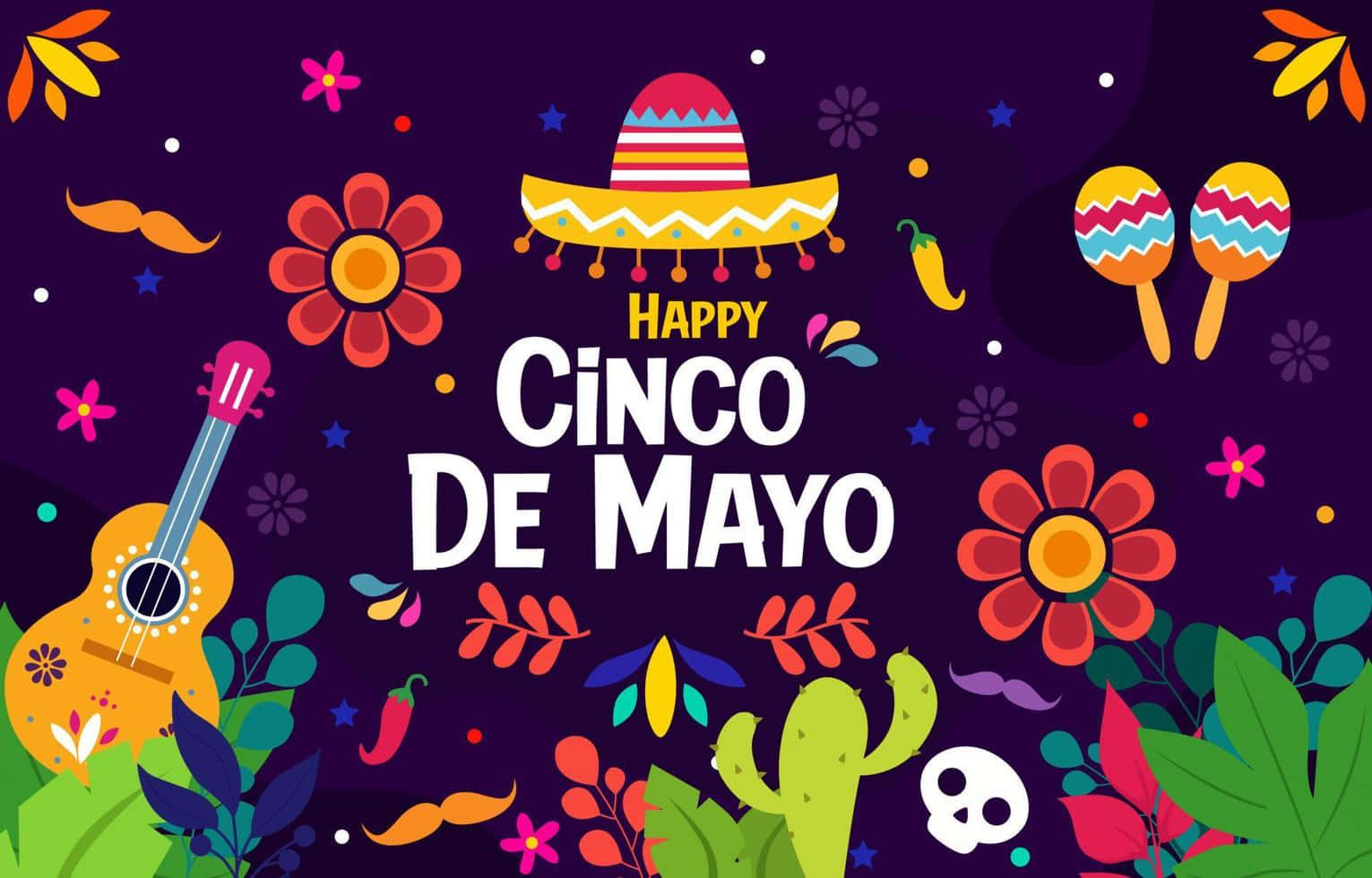 Happy Cinco De Mayo Background Digital Art Background