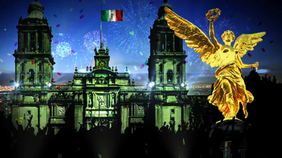 Angel Of Independence Cinco De Mayo Background