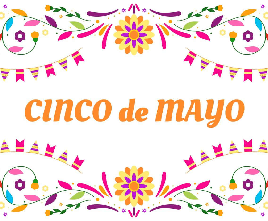 Colorful Cinco De Mayo Background Vector Art Background