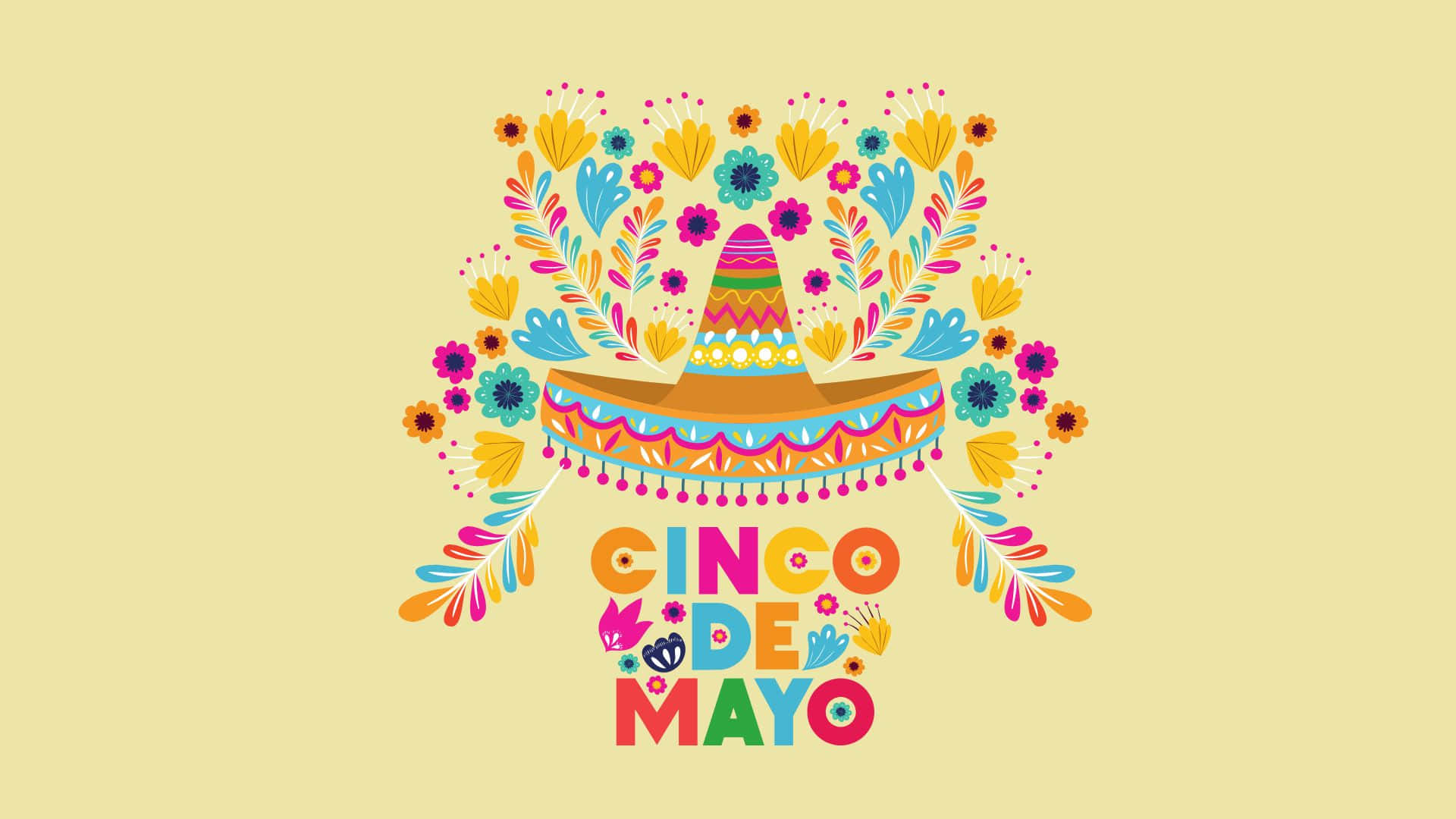 "Celebrate Cinco De Mayo with us!" Wallpaper