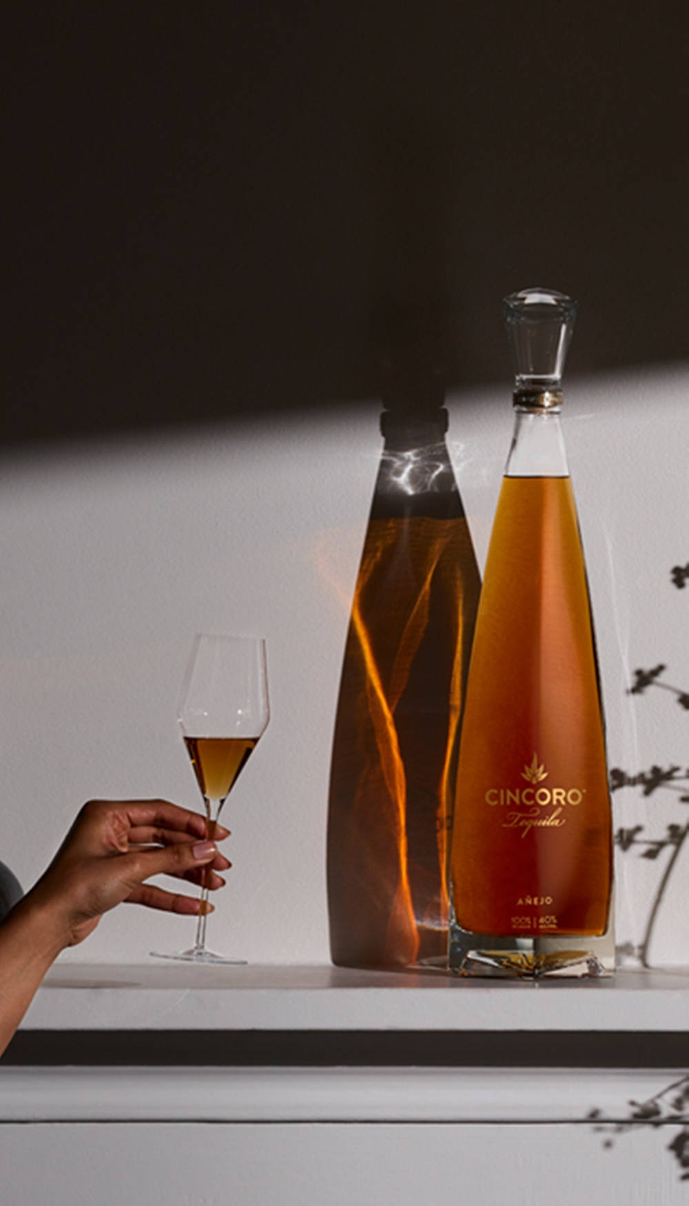 Luxurious Cincoro Anejo Tequila Distilled to Perfection Wallpaper