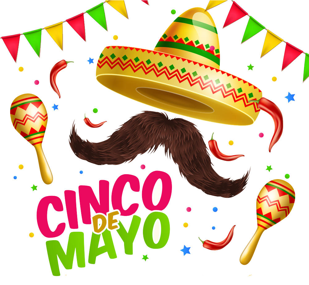 Cincode Mayo Celebration Graphic PNG