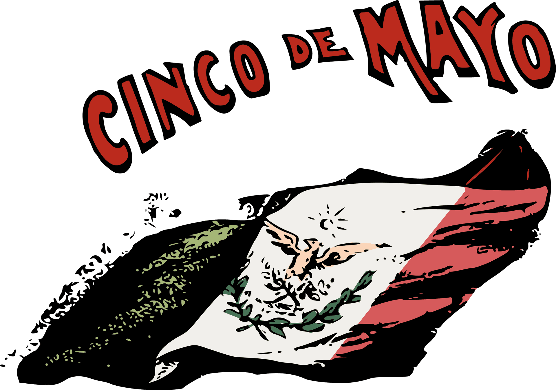 Cincode Mayo Celebration Illustration PNG