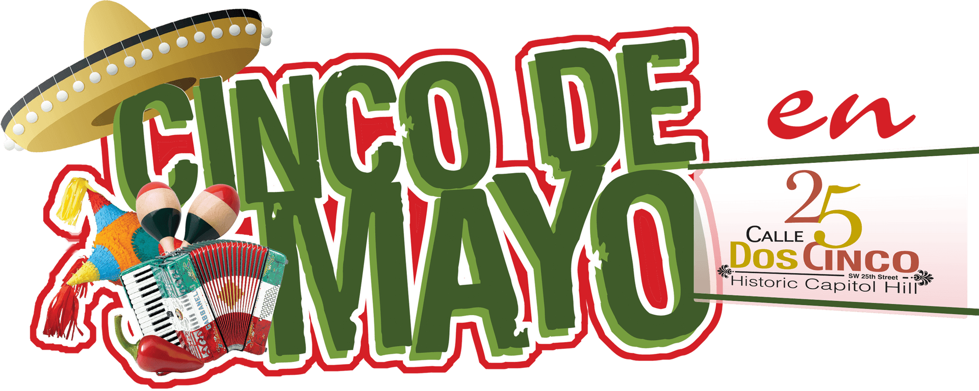 Cincode Mayo Festival Graphic PNG