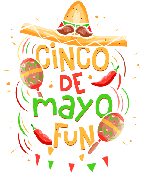 Cincode Mayo Festive Illustration PNG