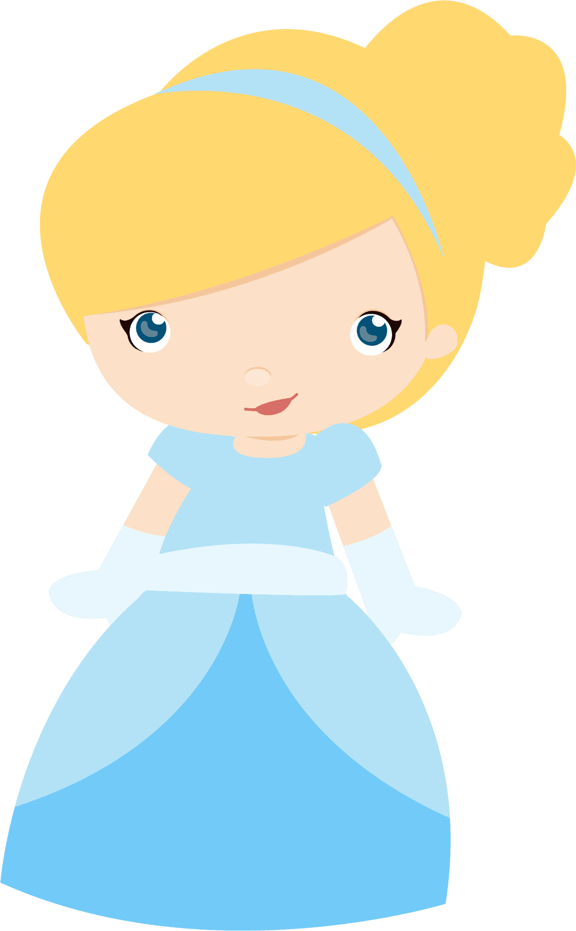 Cinderella Animated Character Illustration.png PNG